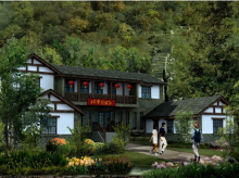 景区-坡峰岭饭店设计图