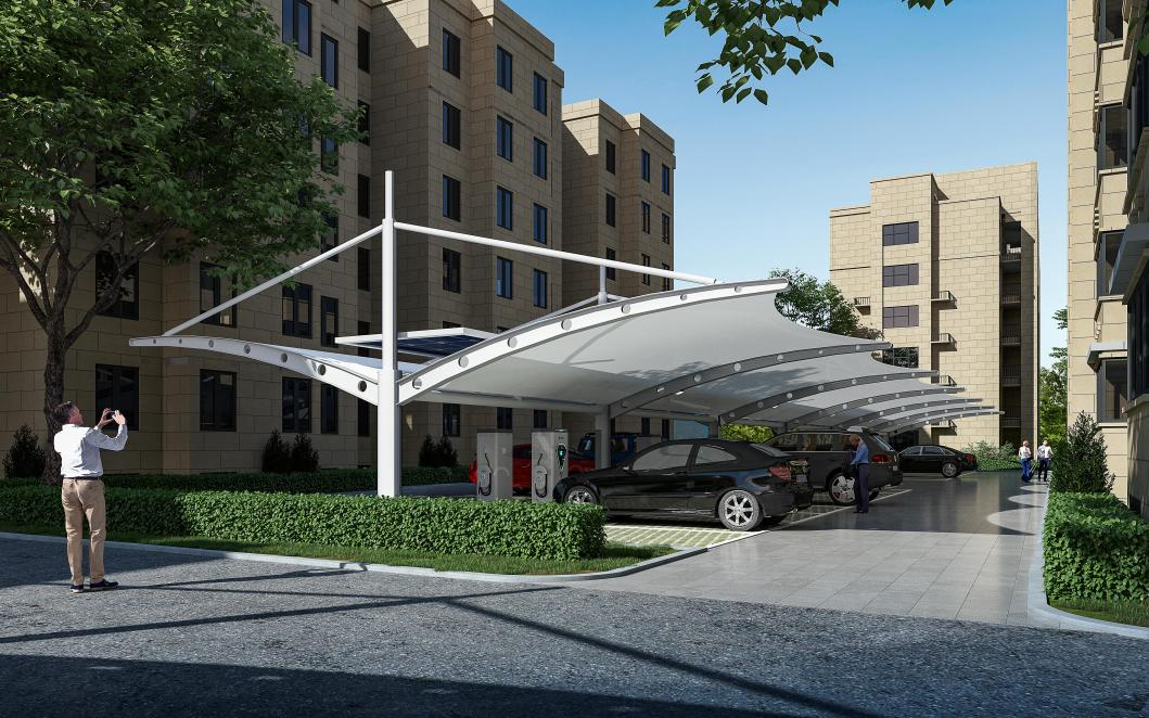 钢结构停车棚计设计