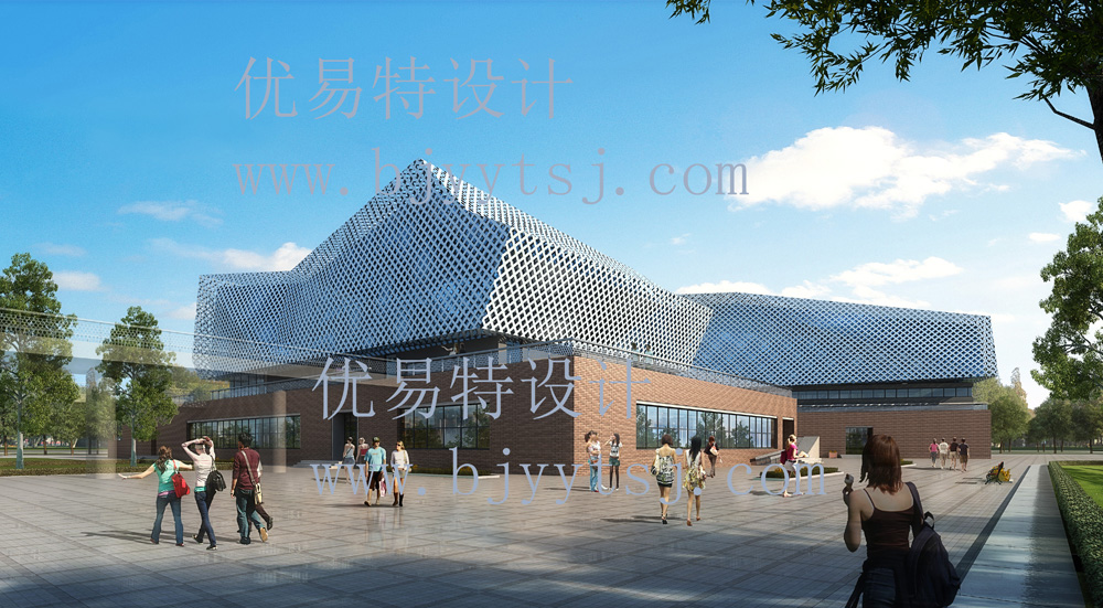 天津文化馆钢结构设计